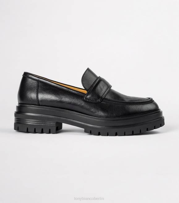 Slipper| de Tony Bianco Frauen Wiz Freizeitschuhe schwarzes Venedig 4624579